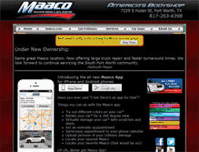 Tablet Screenshot of mcautobody.com